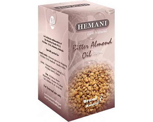 Масло горького миндаля Bitter Almond Oil (Hemani 30мл)