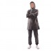 Спортивный костюм "Ильяс" длинный из турецкого трикотажа светло-серый