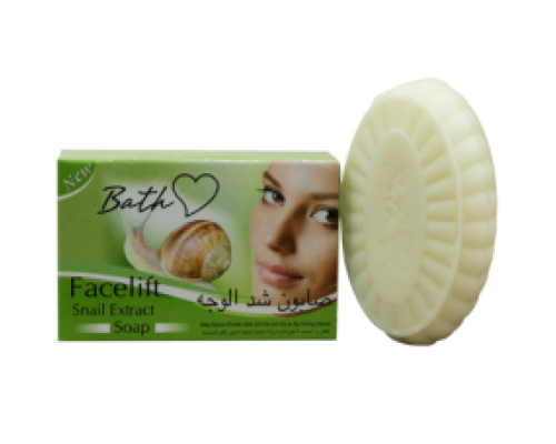 Мыло Bath - FaceLift (с экстрактом улитки для подтяжки лица) 75гр